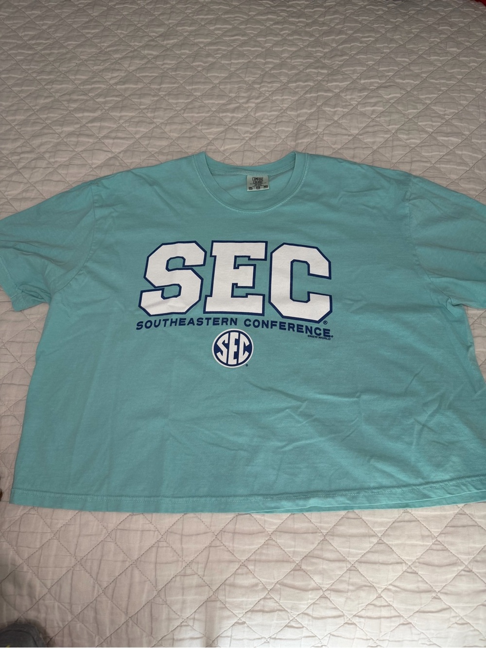 SEC Southeastern Conference Cropped Women’s T-Shirt